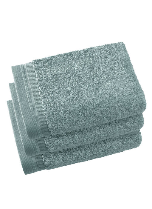 De Witte Lietaer Serviettes d'invités Contessa Oxyde 40 x 60 cm, lot de 3, en coton