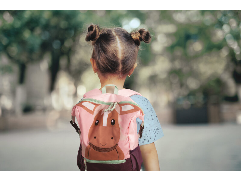 Fabrizio Backpack, Horse - 32 x 23/36 x 10 cm - GO GREEN