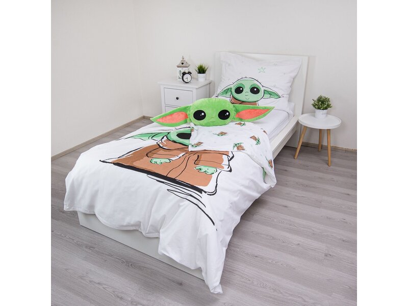 Star Wars Dekoratives Kissen 3D Baby Yoda – 31,5 x 41 cm – Polyester