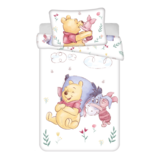 Disney Winnie the Pooh Baby-/Kleinkind-Bettbezug – 135 x 100 + 40 x 60 cm – Baumwolle