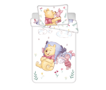 Disney Winnie de Poeh Housse de couette bébé/enfant 135 x 100 + 40 x 60 cm en coton