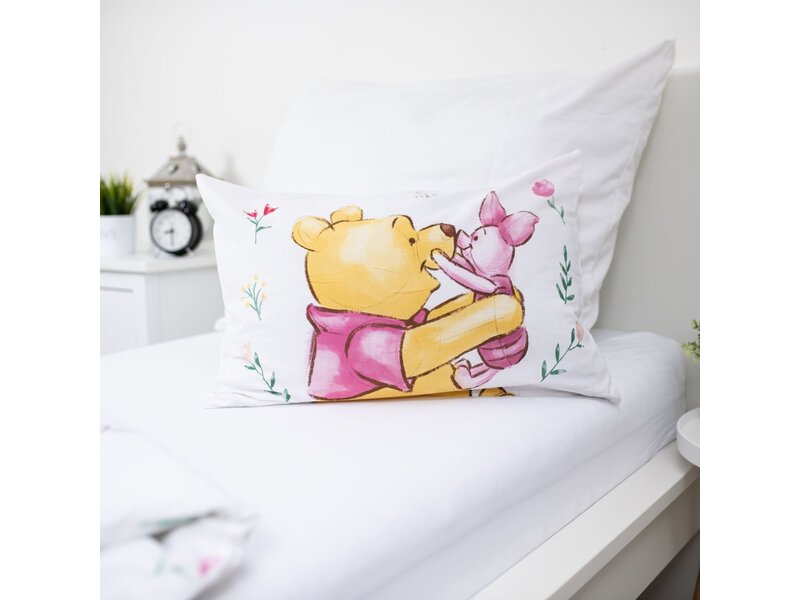 Disney Winnie the Pooh Baby-/Kleinkind-Bettbezug – 135 x 100 + 40 x 60 cm – Baumwolle