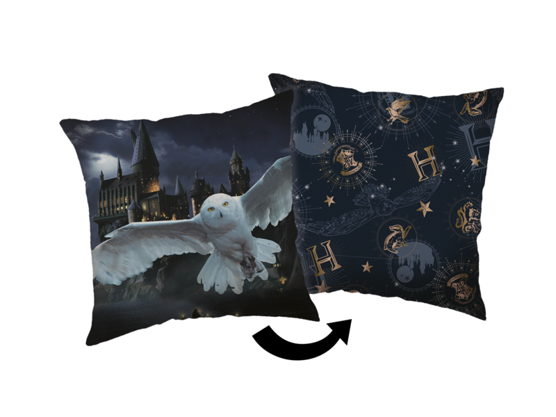 Harry Potter Sierkussen Hogwarts - 40 x 40 cm - Polyester