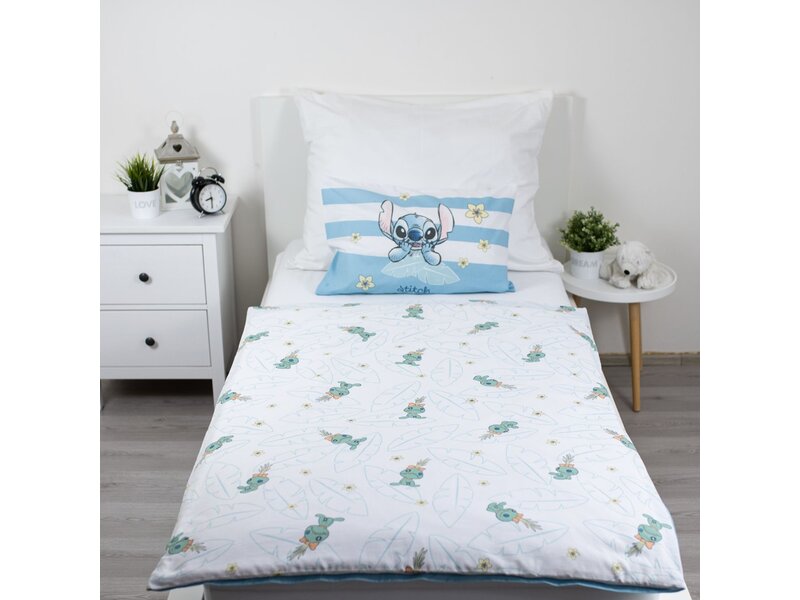 Disney Lilo & Stitch Baby-/Kleinkind-Bettbezug Scrump – 135 x 100 + 40 x 60 cm – Baumwolle