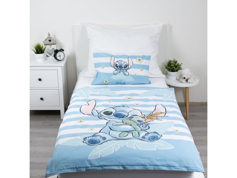 Disney Lilo & Stitch BABY / Peuter dekbedovertrek Scrump - 135 x 100 + 40 x 60 cm - Katoen