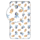 Drap-housse Happy 90 x 200 cm en coton