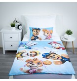 PAW Patrol Housse de couette bébé/enfant en bas âge - 135 x 100 + 40 x 60 cm - Coton