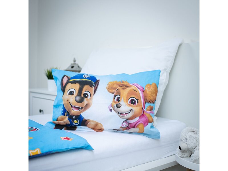 PAW Patrol Housse de couette bébé/enfant en bas âge - 135 x 100 + 40 x 60 cm - Coton