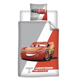 Disney Cars Duvet Cover - Lightning McQueen - Single - 140 x 200 cm - 65 x 65 cm - Polycotton