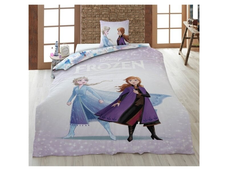 Disney Frozen Dekbedovertrek - Eenpersoons - 140 x 200 cm - 65 x 65 cm - Polycotton