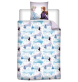 Disney Frozen Bettbezug – Einzelbett – 140 x 200 cm – 65 x 65 cm – Baumwollmischgewebe