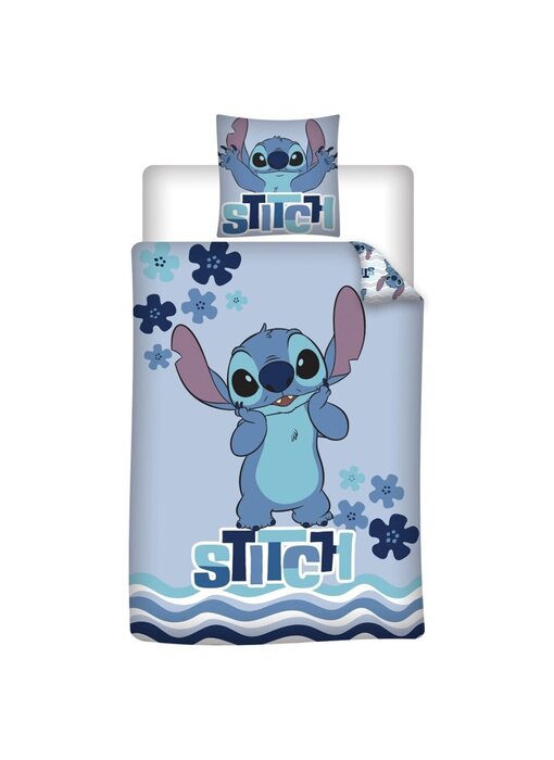 Disney Lilo & Stitch Dekbedovertrek 140 x 200 cm + 65 x 65 cm Polyester Flanel