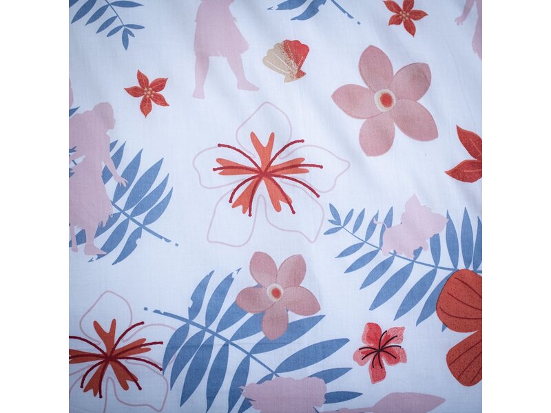 Disney Vaiana Bettbezug aus Baumwolle (140 x 200 cm / 70 x 90 cm)