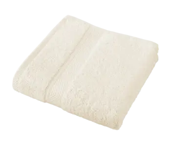 De Witte Lietaer Stephanie Creme Handtuchset, 2er-Set, 50 x 100 cm, Baumwolle