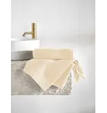 De Witte Lietaer Serviette Stephanie couleur crème - Lot de 2 - 50 x 100 cm - Crème - Coton