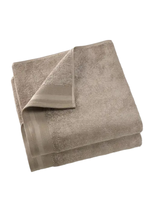 De Witte Lietaer Küchenhandtücher Contessa Taupe, 2er-Set, 60 x 60 cm, Baumwolle
