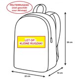 PASO Sac à dos pour enfant Capybara - 28 x 22 x 10 cm - Polyester