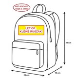 PASO Rugzak Voetbal - 38 x 28 x 15 cm - Polyester