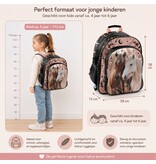 PASO Rugzak Paarden - 38 x 28 x 15 cm - Polyester