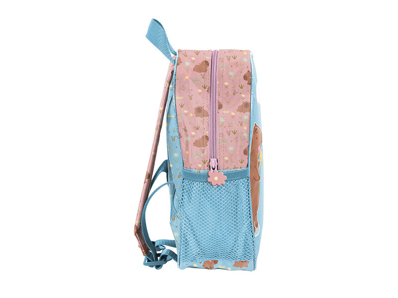 PASO Peuterrugzak Capibara - 28 x 22 x 10 cm - Polyester