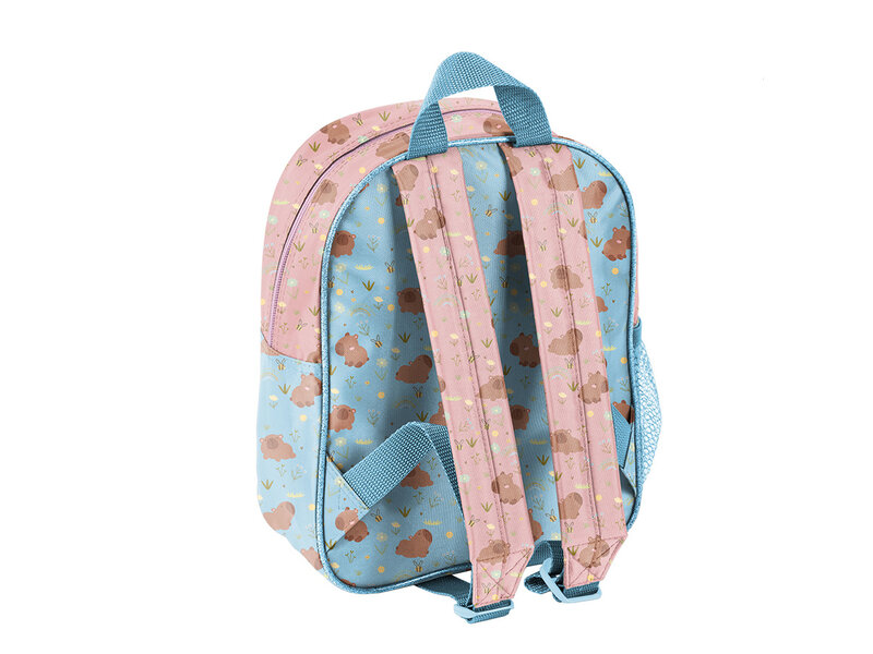 PASO Toddler backpack Capybara - 28 x 22 x 10 cm - Polyester