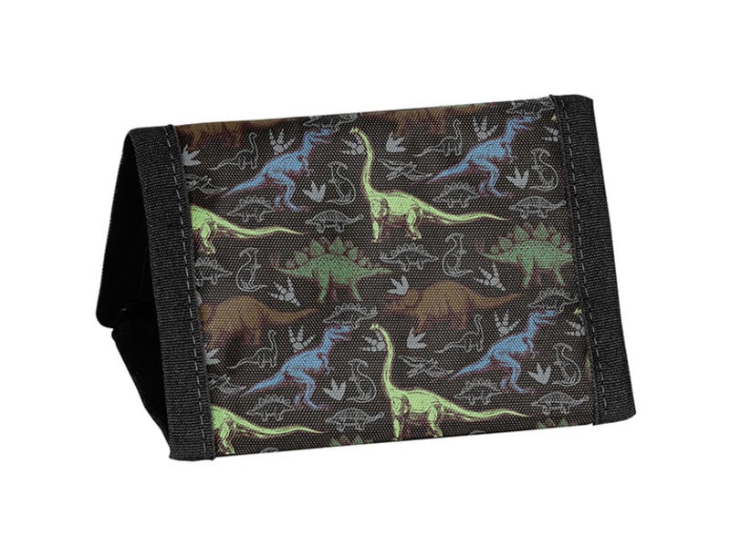 PASO Portemonnee - Dino - 12 x 8.5 cm - Polyester