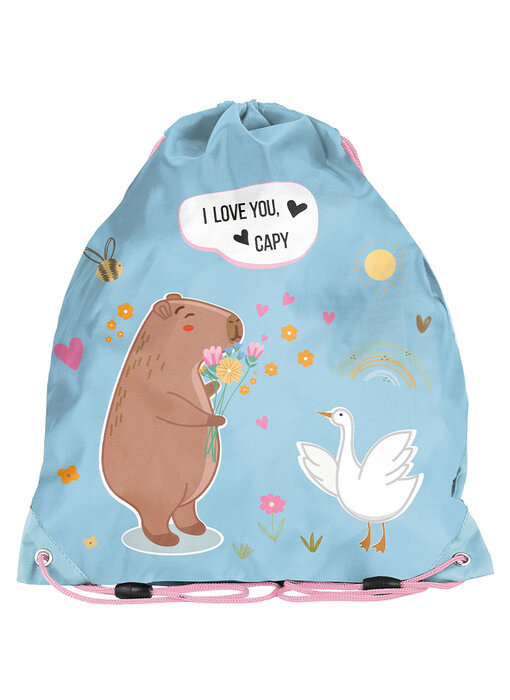 PASO Gymtas / Zwemtas Capibara 45 x 34 cm Polyester