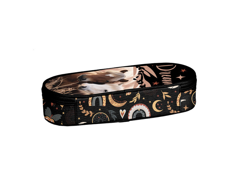 PASO Etui - Paard - 22 x 9  x 4 cm - Polyester