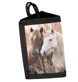 PASO Portefeuille - Cheval - 12 x 8,5 cm - Polyester