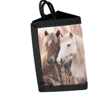 PASO Portemonnee Paard 12 x 8.5 cm Polyester
