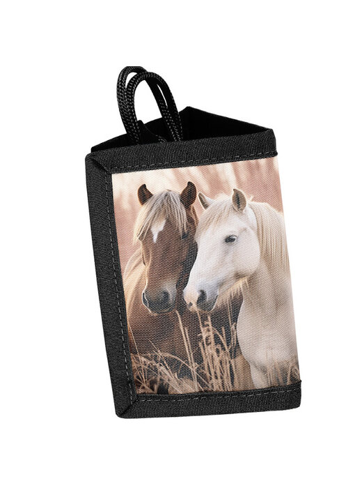 PASO Portemonnee Paard 12 x 8.5 cm Polyester