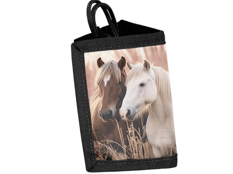PASO Geldbörse – Pferd – 12 x 8,5 cm – Polyester