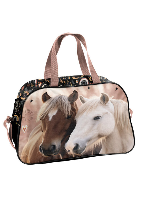 PASO Schoudertas Paarden 40 x 25 x 15 cm Polyester