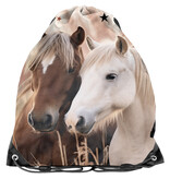PASO Sporttasche - Schwimmtasche – Pferdemotiv – 45 x 34 cm – Polyester