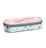 PASO Federmäppchen – Flamingo – 23 x 10 x 5 cm – Polyester
