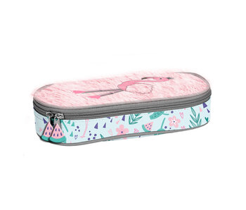 PASO Pouch Flamingo 23 x 10 cm Polyester