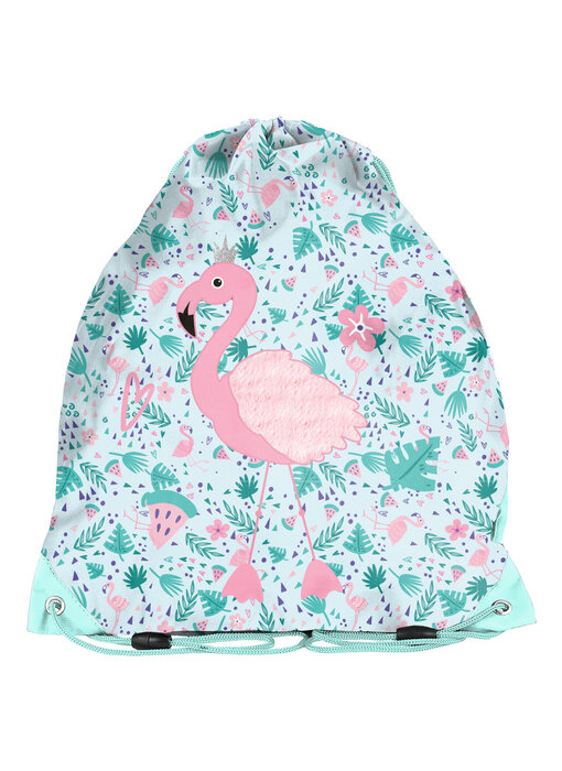 PASO Gymtas / Zwemtas Flamingo 45 x 34 cm Polyester