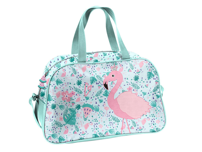 PASO Shoulder bag - Flamingo - 40 x 25 x 15 cm - Polyester