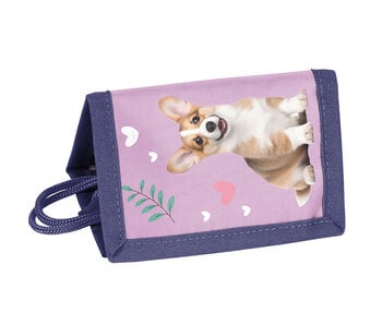 PASO Portemonnee Corgi 12 x 8.5 cm Polyester