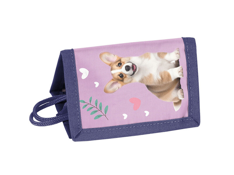 PASO Portefeuille - Corgi - 12 x 8,5 cm - Polyester