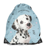 PASO Sac de sport / Sac de natation Motif chiot dalmatien - 45 x 34 cm Polyester