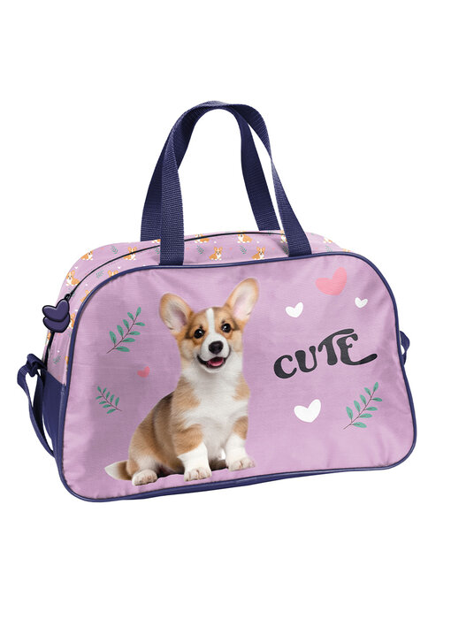 PASO Corgi-Schultertasche 40 x 25 x 15 cm Polyester