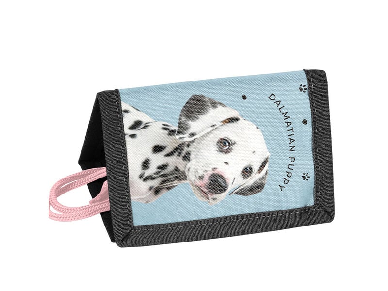 PASO Portefeuille - Chiot dalmatien - 12 x 8,5 cm - Polyester