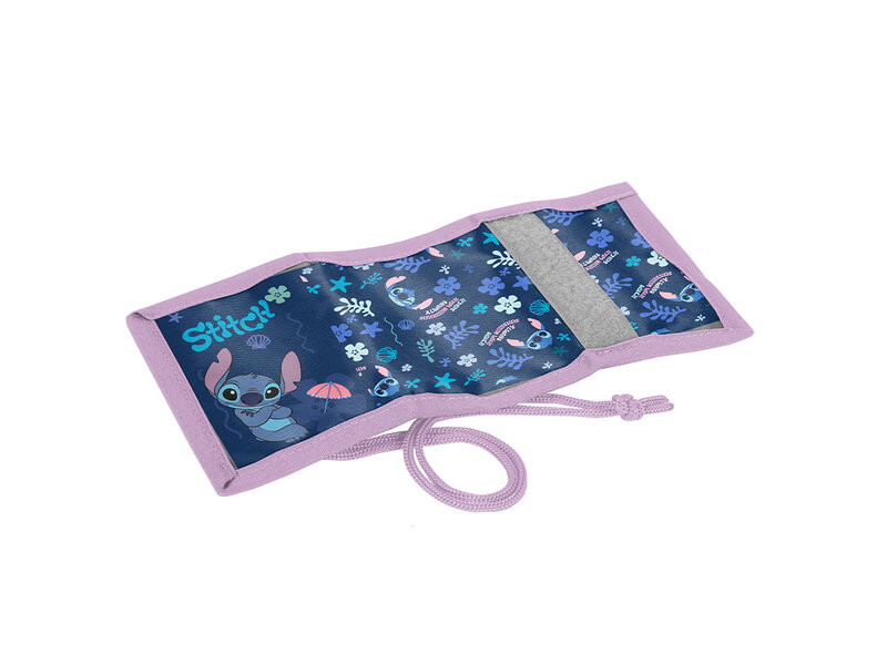 Disney Lilo & Stitch Portefeuille - 12 x 8,5 cm - Polyester