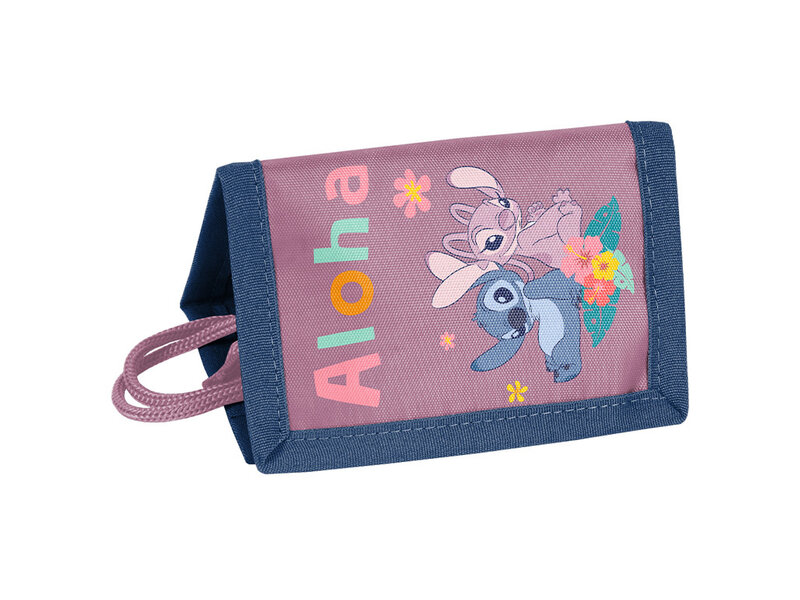 Disney Lilo & Stitch Portemonnee - 12 x 8.5 cm - Polyester