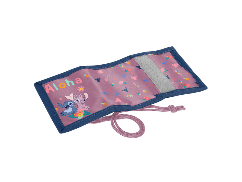 Disney Lilo & Stitch Geldbörse – 12 x 8,5 cm – Polyester