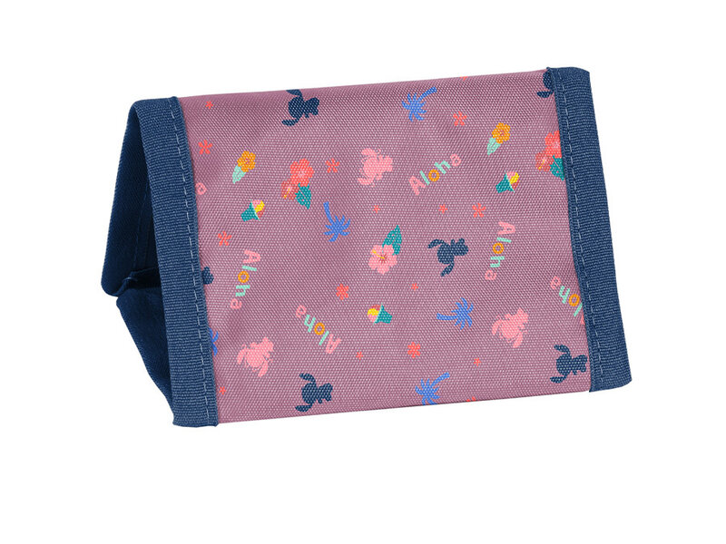 Disney Lilo & Stitch Portefeuille - 12 x 8,5 cm - Polyester