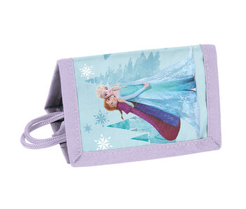 Disney Frozen Portefeuille 12 x 8,5 cm en polyester