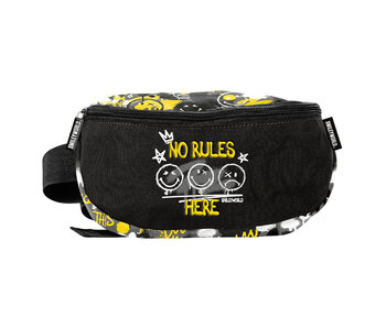 Smiley Sac banane 22 x 11 x 8 cm Polyester