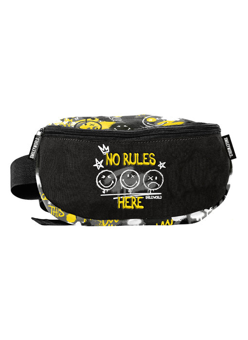 Smiley Bauchtasche 22 x 11 x 8 cm Polyester